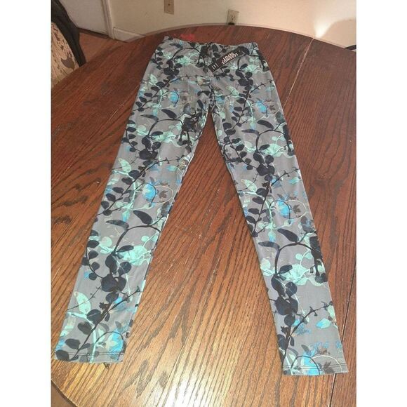 One Size 2-12 Leggings Depot Natural Vines Athletic Casual Leggings - Picture 5 of 7
